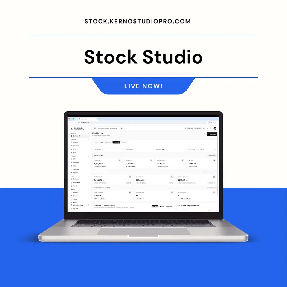 Stock Studio, Inventory & stock forecasting