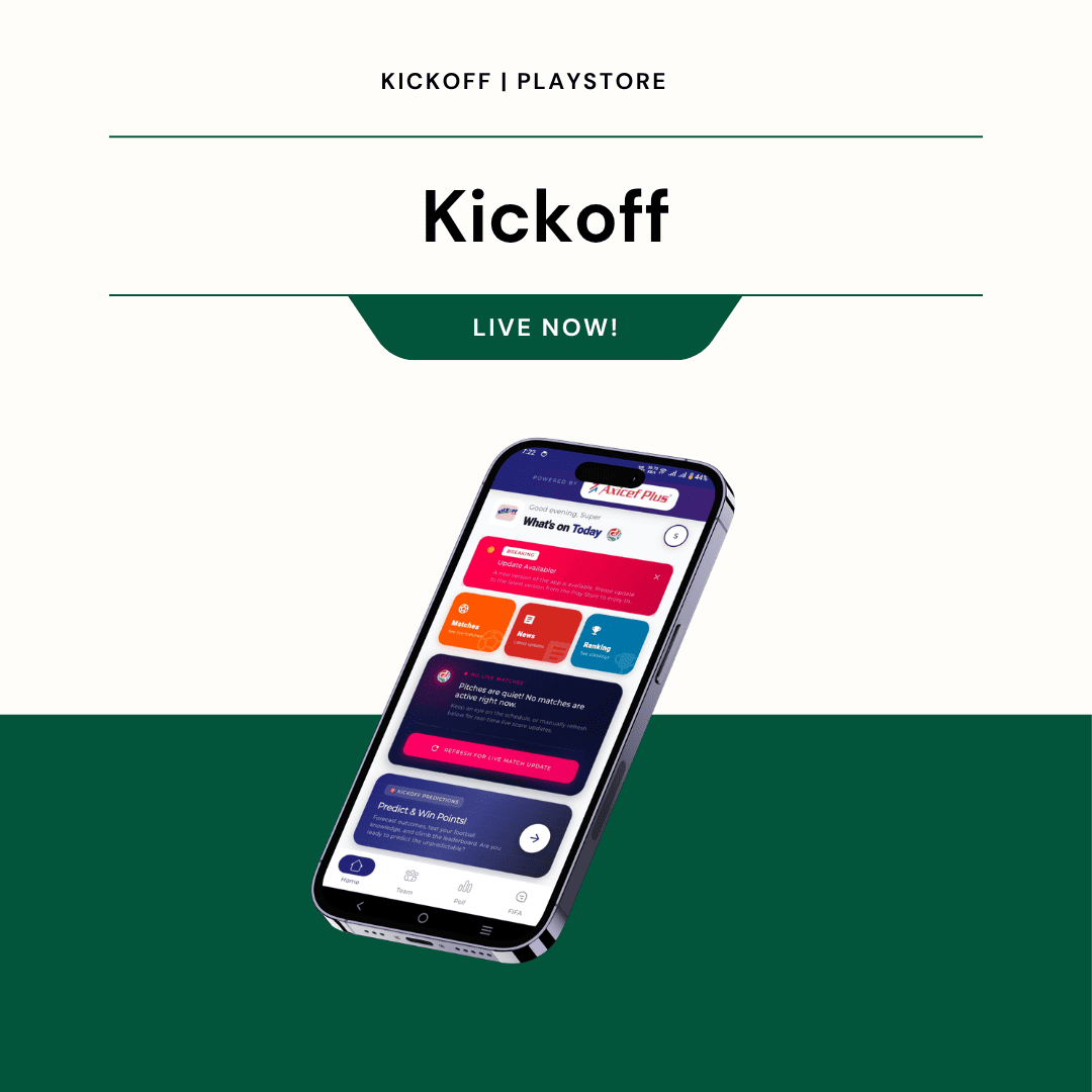Kickoff, Football Turf & Match Booking Mobile App